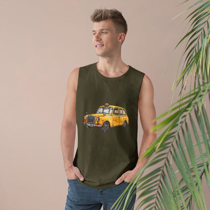 Unisex Barnard Tank - British Vintage Car - Classic Elegance and Timeless Style