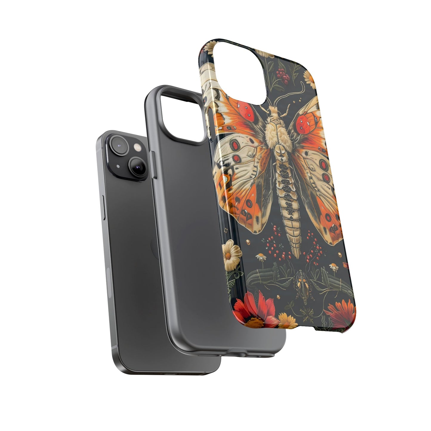 Artistic Butterfly Phone Case for Nature Lovers, Eco-friendly, Gift for Birthdays, Holidays, Unique Cell Phone Accessories