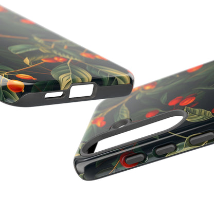 Tough Cases, Floral Phone Case, Nature-Inspired Tech, Unique Gift, Phone Accessory, Botanical Design, Fall Vibes