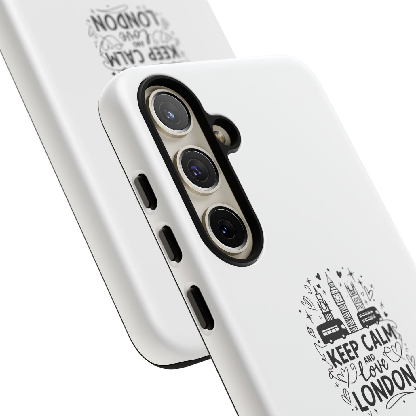 London Keepsake Phone Case - Keep Calm and Love London Design