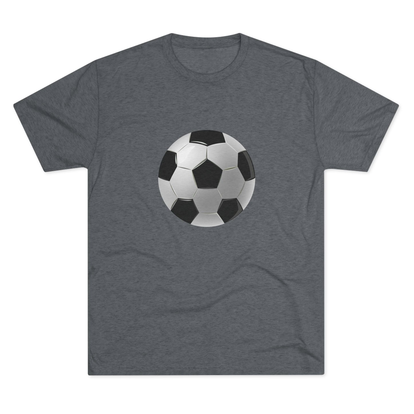 Dynamic Football Design - Sports Passion and Energy Unisex Tri-Blend Crew Tee
