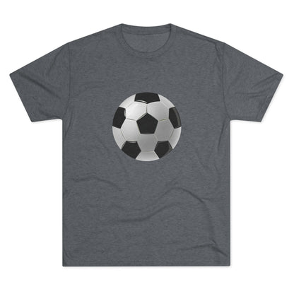 Dynamic Football Design - Sports Passion and Energy Unisex Tri-Blend Crew Tee