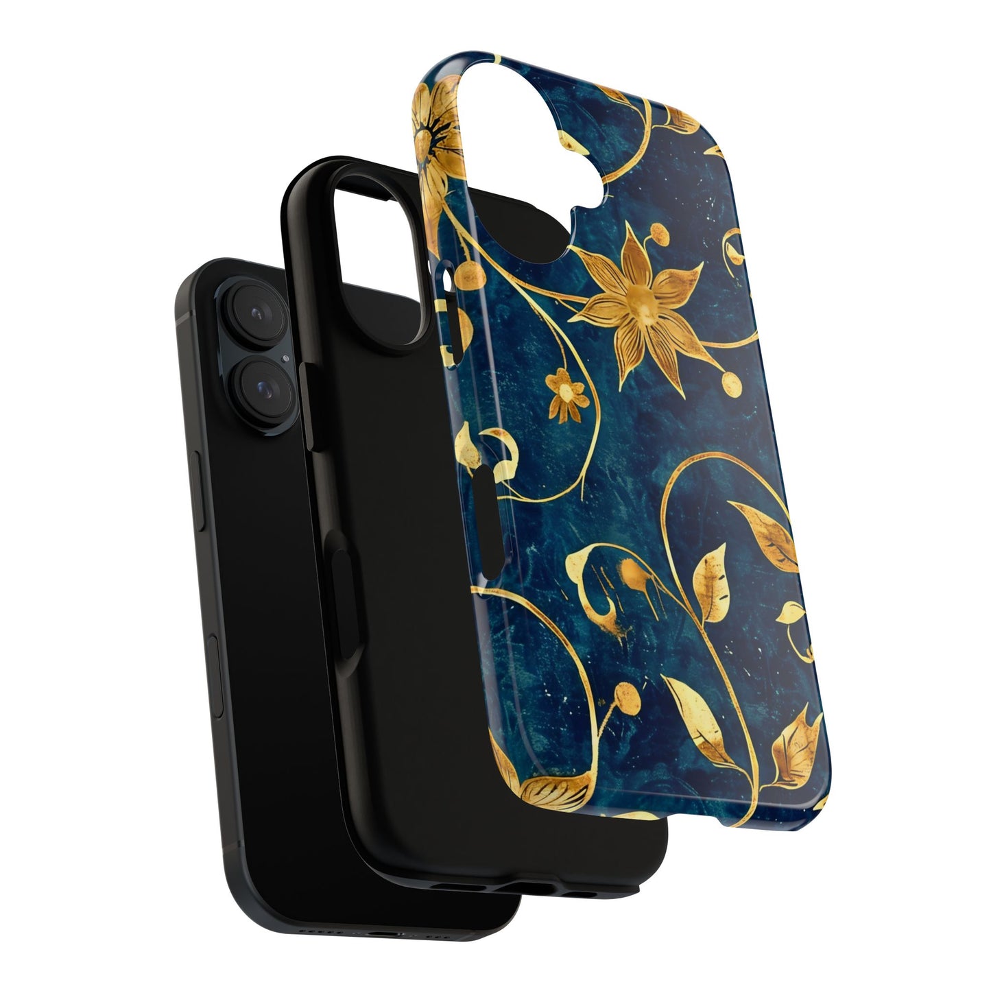 Elegant Floral Phone Case, Tough Cases for iPhone, Unique Style for Her, Gift for Birthdays, Anniversary Present, Nature Lovers