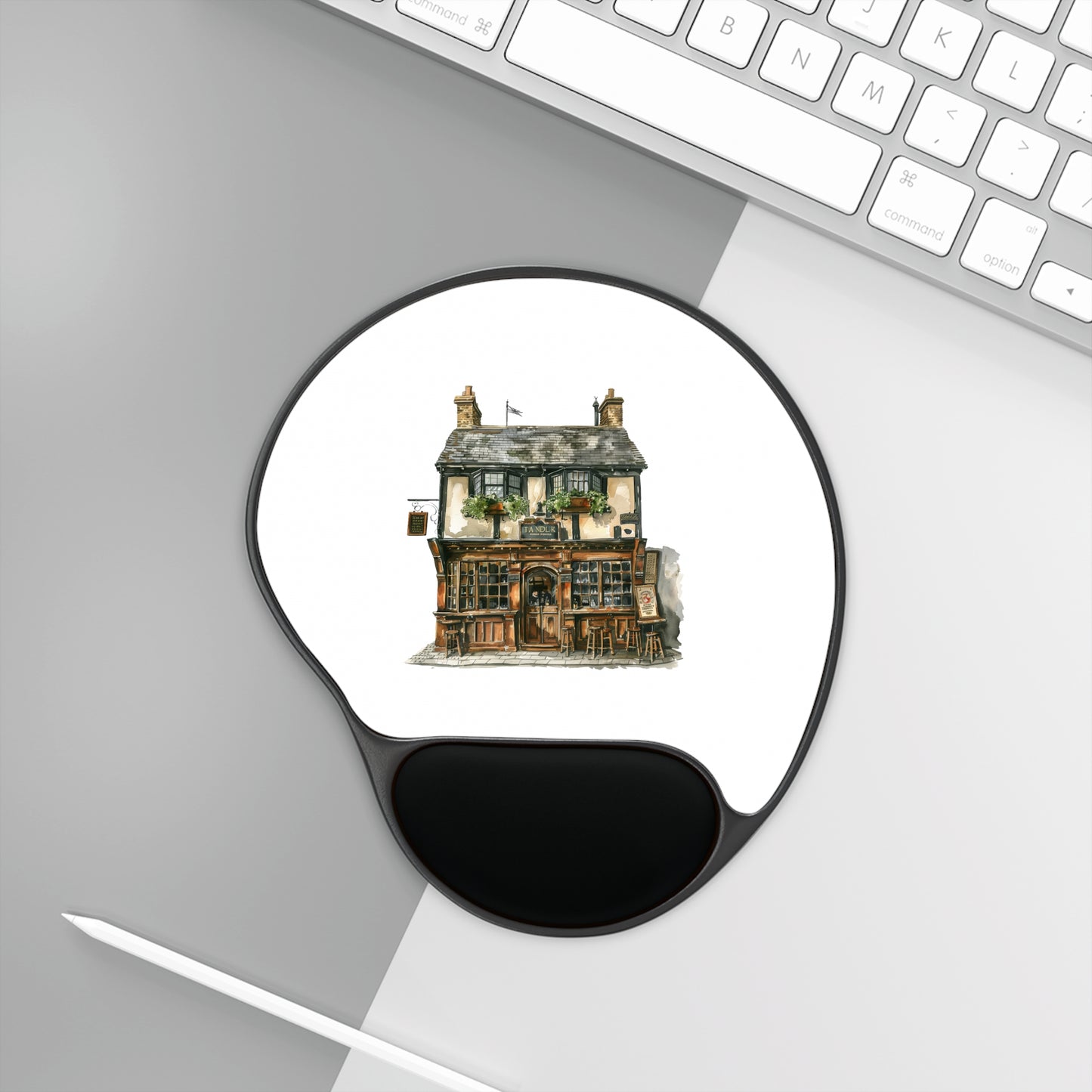 Mouse Pad With Wrist Rest