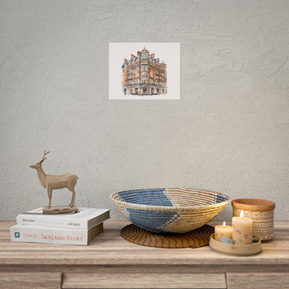 Elegant Architectural Rolled Posters, Art Prints for Home Decor, Gift for Housewarming, Wall Art for Living Room, Unique Art Decor