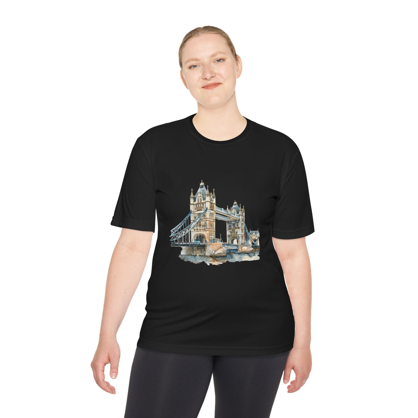 Unisex Moisture Wicking Tee – Perfect for Travel and Summer Adventures - London Bridge