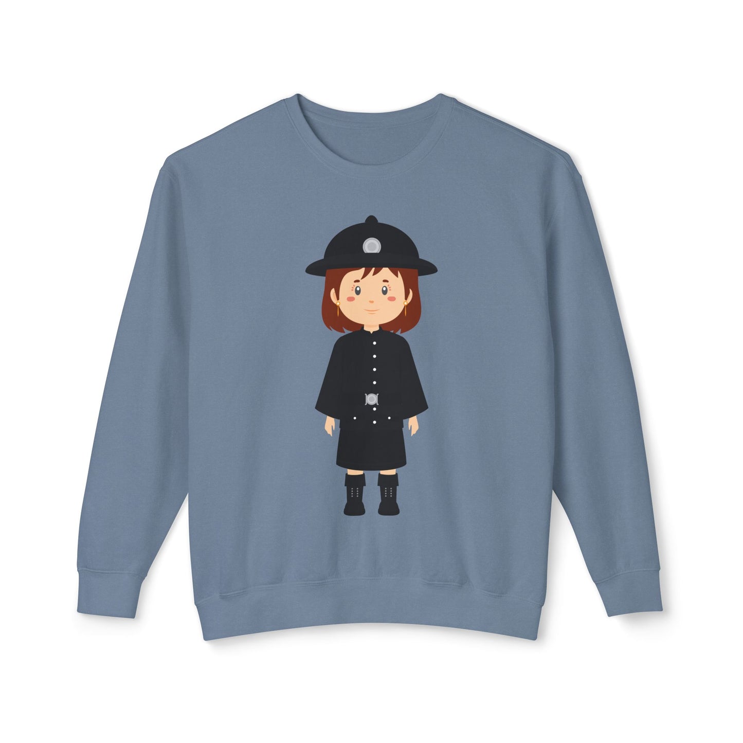 Unisex Lightweight Crewneck Sweatshirt - British Soldier - Classic Military Elegance and Honorable