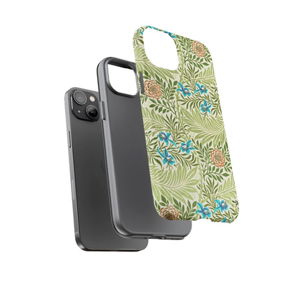 Tough Cases Phone Case, Botanical Print Phone Cover, Floral Smartphone Accessory, Nature-Inspired Tech Gear, Gift for Plant Lovers