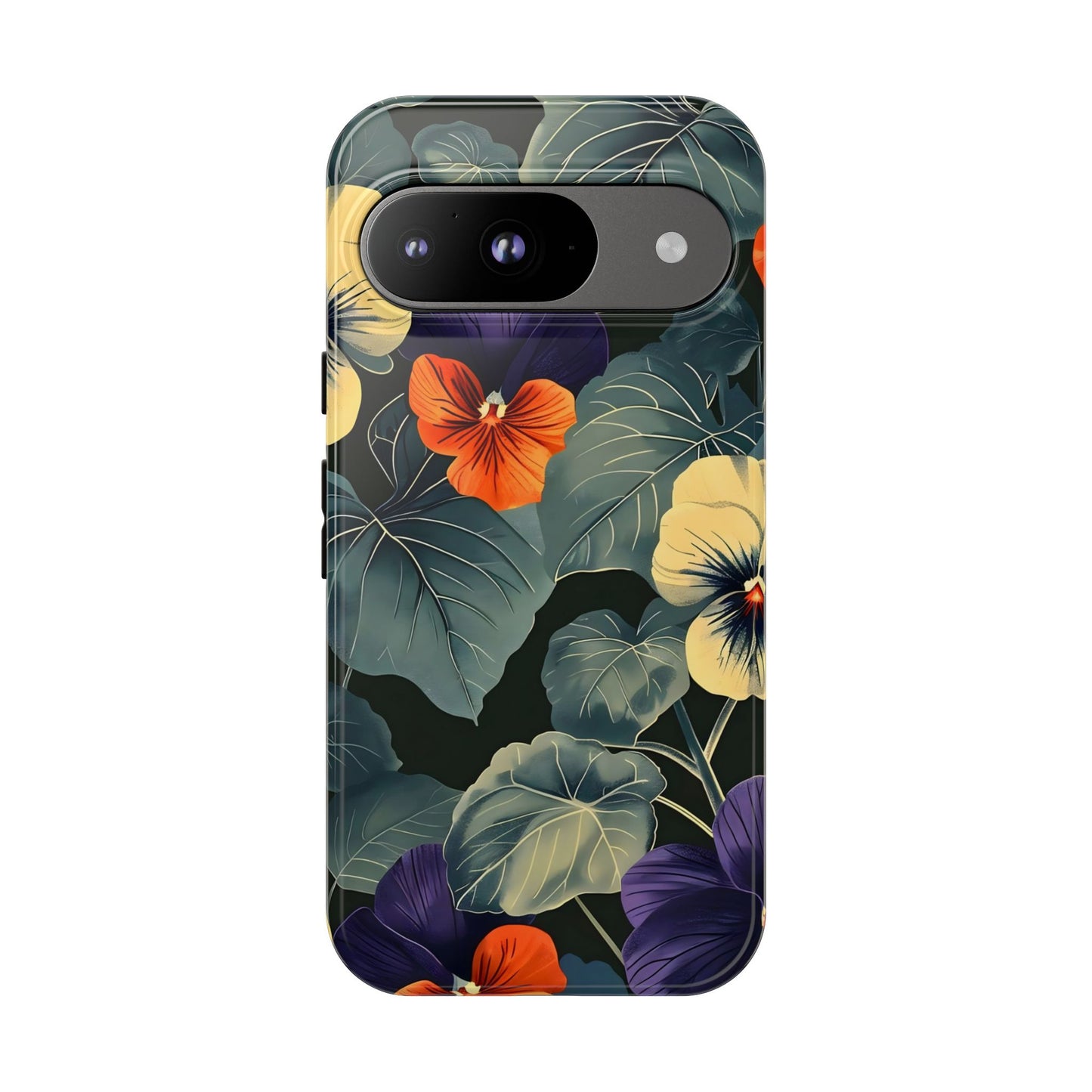 Tough Cases Floral iPhone Case, Tough Phone Cover, Stylish Floral Design, Gift for Her, Summer Vibe, Durable Protective Case