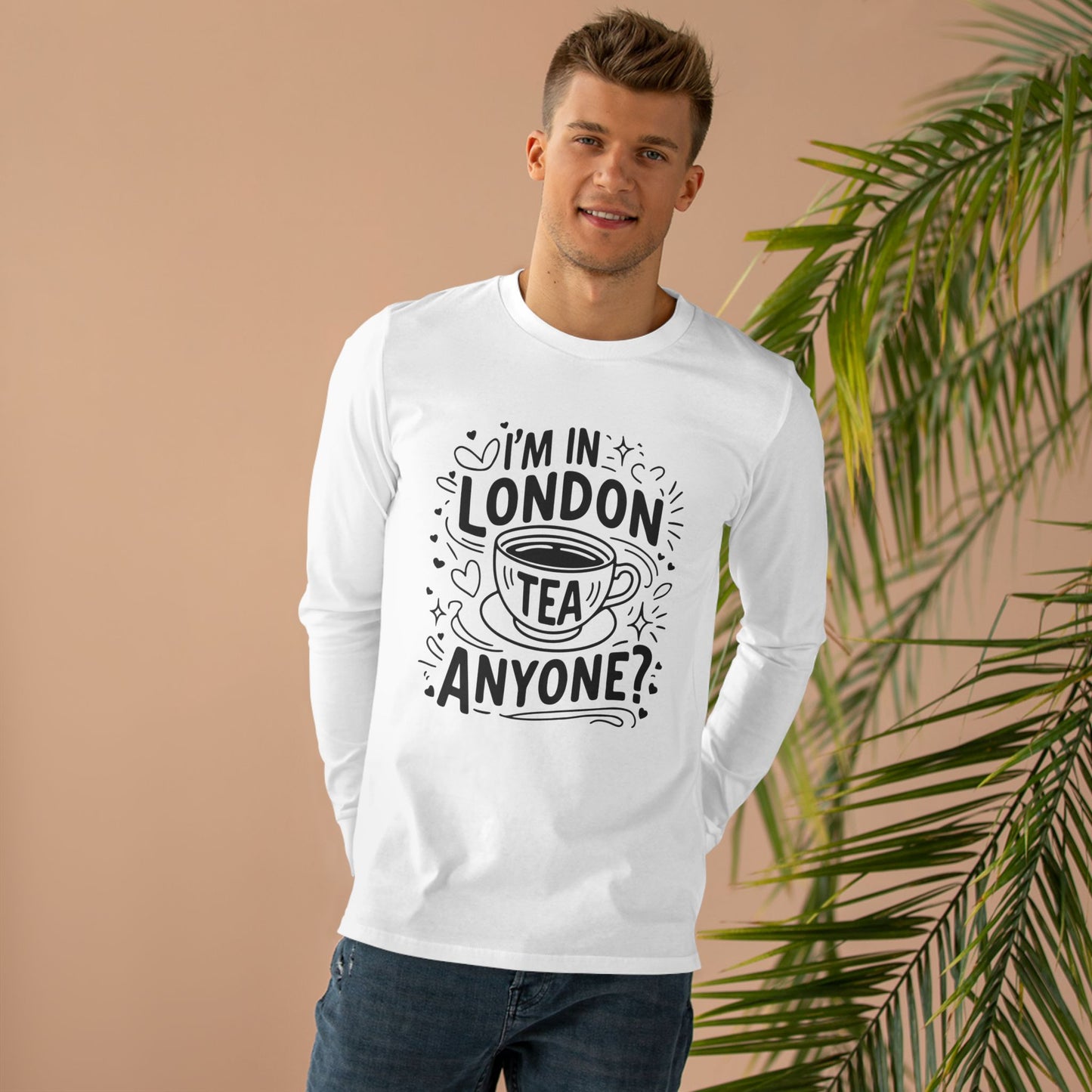 Men’s Base Longsleeve Tee - London's Tea