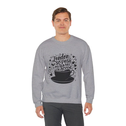 Unisex Heavy Blend™ Crewneck Sweatshirt Classy - London's Nostalgic Tea