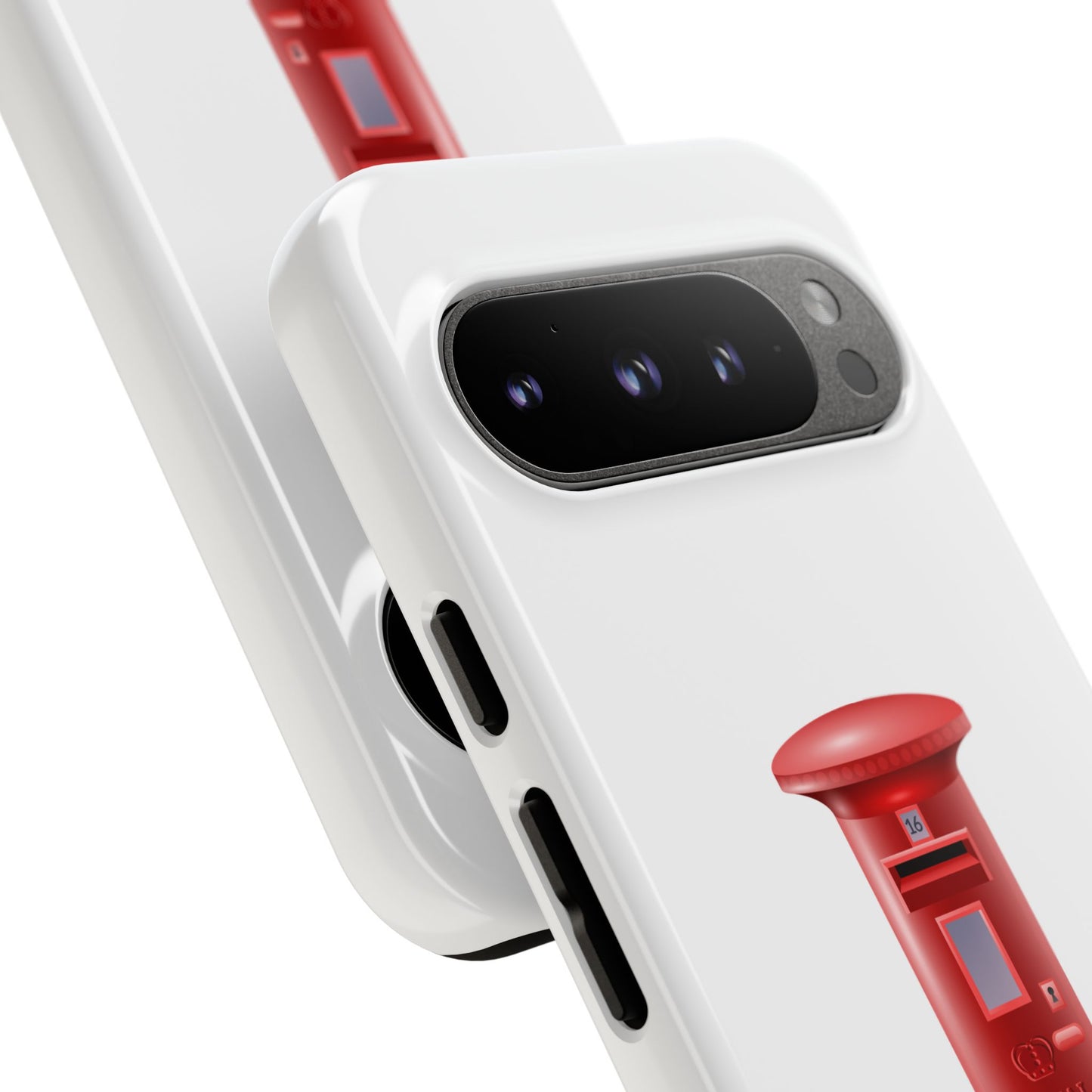 Red Post Box Phone Case - Tough and Stylish Design