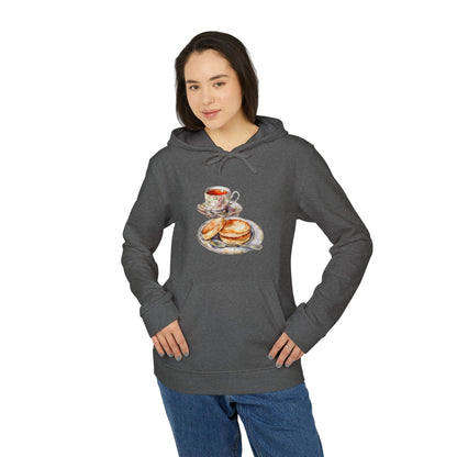 adidas Unisex Fleece Hoodie - A Taste of the Crown - British Royal Food Heritage