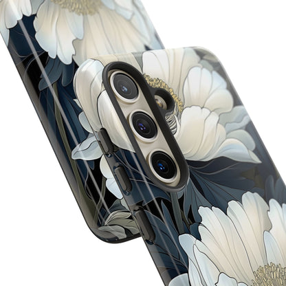 Elegant Floral Phone Case, Floral iPhone Cover, Flower Art Phone Case, Eco-Friendly Mobile Protection, Tough & Stylish Phone Case