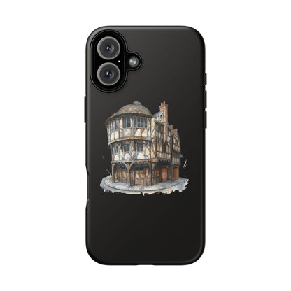 Stylish Phone Case featuring Unique Building Design, Art Lover Gift, Durable Phone Cover, Trendy Gadget Accessory, Unique Gift for Her