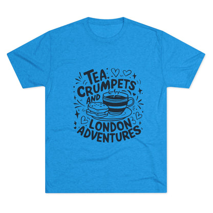London's Adventure Soft Unisex Tri-Blend Crew Tee