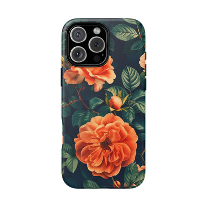 Floral Phone Case, Tough Cases for Nature Lovers, Botanical Design, Phone Protection, Gift for Her, Trending Floral Accessories