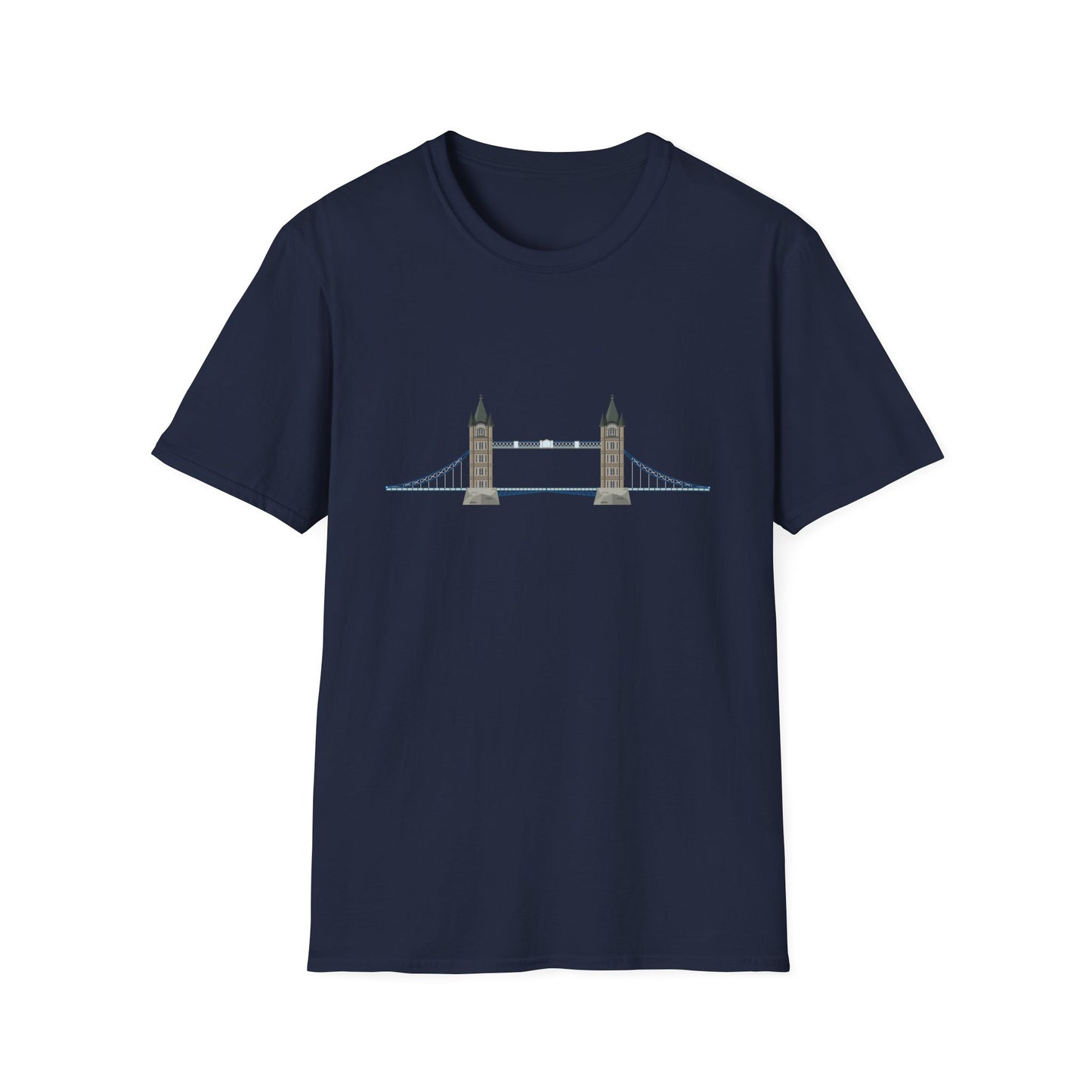Tower Bridge - Iconic London Landmark Classy Unisex Softstyle T-Shirt
