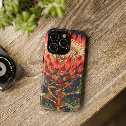 Tough Cases: Vibrant Floral Phone Case, Tough Phone Covers, Floral Art Cases, Nature Design Accessories, Gift for Nature Lovers