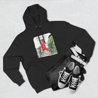 Three-Panel Fleece Hoodie - Scenic Landscapes and Natural Beauty