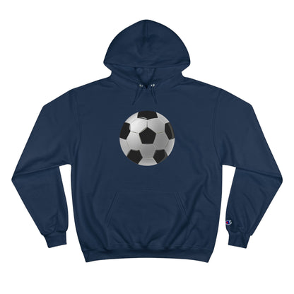Dynamic Football Design - Sports Passion and Energeic Champion Hoodie