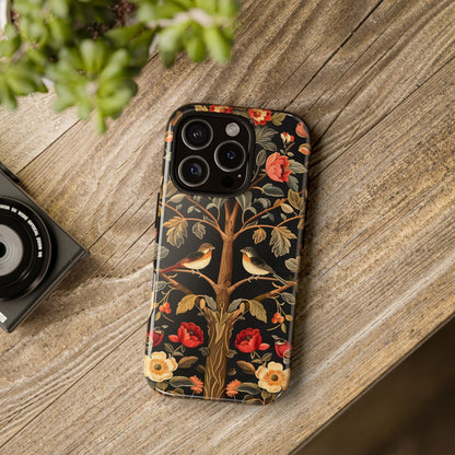 Floral Phone Case - Artistic Tough Cases for Phone Protection, Unique Gifts, Nature-Inspired Design, Eco-Friendly Accessories, Home Decor