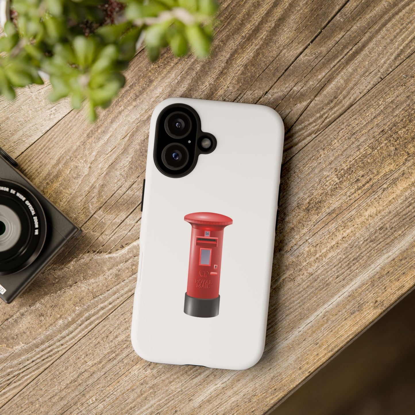 Red Post Box Phone Case - Tough and Stylish Design