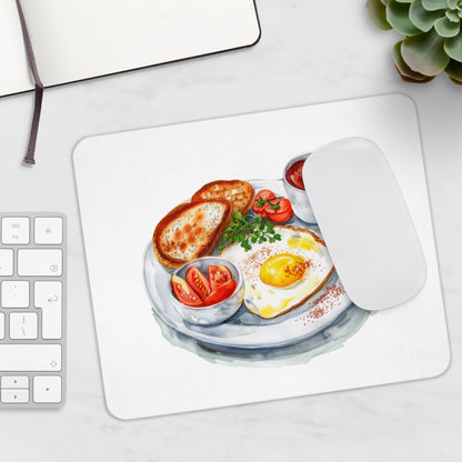 Breakfast Delight Mouse Pad, Cute Kitchen Decor, Foodie Gift, Desk Accessory, Cooking Enthusiast, Gift for Chefs