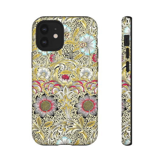 Floral Phone Case - Tough Cases, Floral Design, Stylish, Protective, Unique Gift for Her, Phone Accessories