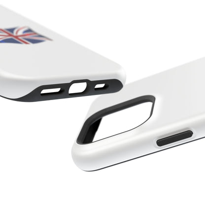 UK Flag Magnetic Phone Case, Durable Tough Cover, Gift for Patriots, Ideal for Travelers, Accessories for Holidays