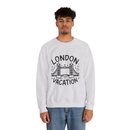 Unisex Heavy Blend™ Crewneck Sweatshirt Versatile - London's Vacation