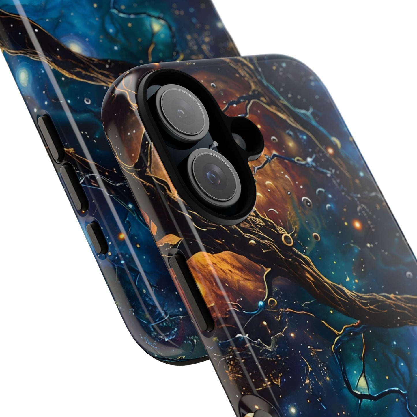 Galaxy Phone Case, Tough Cases with Cosmic Design, Unique Gift for Astronomers, Sci-Fi Fans, Starry Night, Outer Space