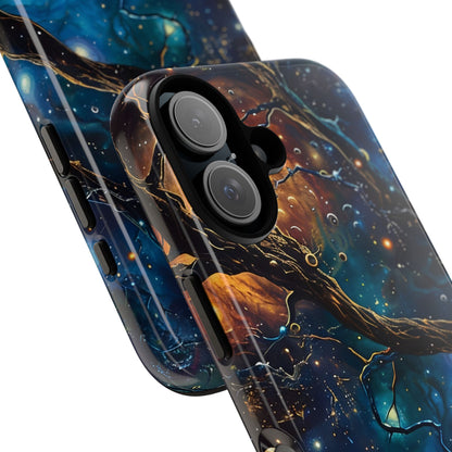 Galaxy Phone Case, Tough Cases with Cosmic Design, Unique Gift for Astronomers, Sci-Fi Fans, Starry Night, Outer Space