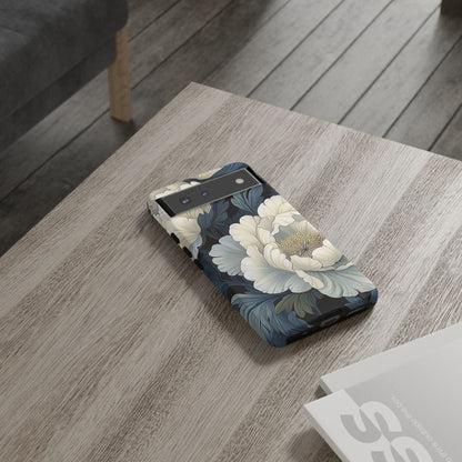 Floral Phone Case - Elegant Tough Cases for Nature Lovers, Stylish Protective Cover for Gifts, Birthdays, Mom's Day, Floral Design