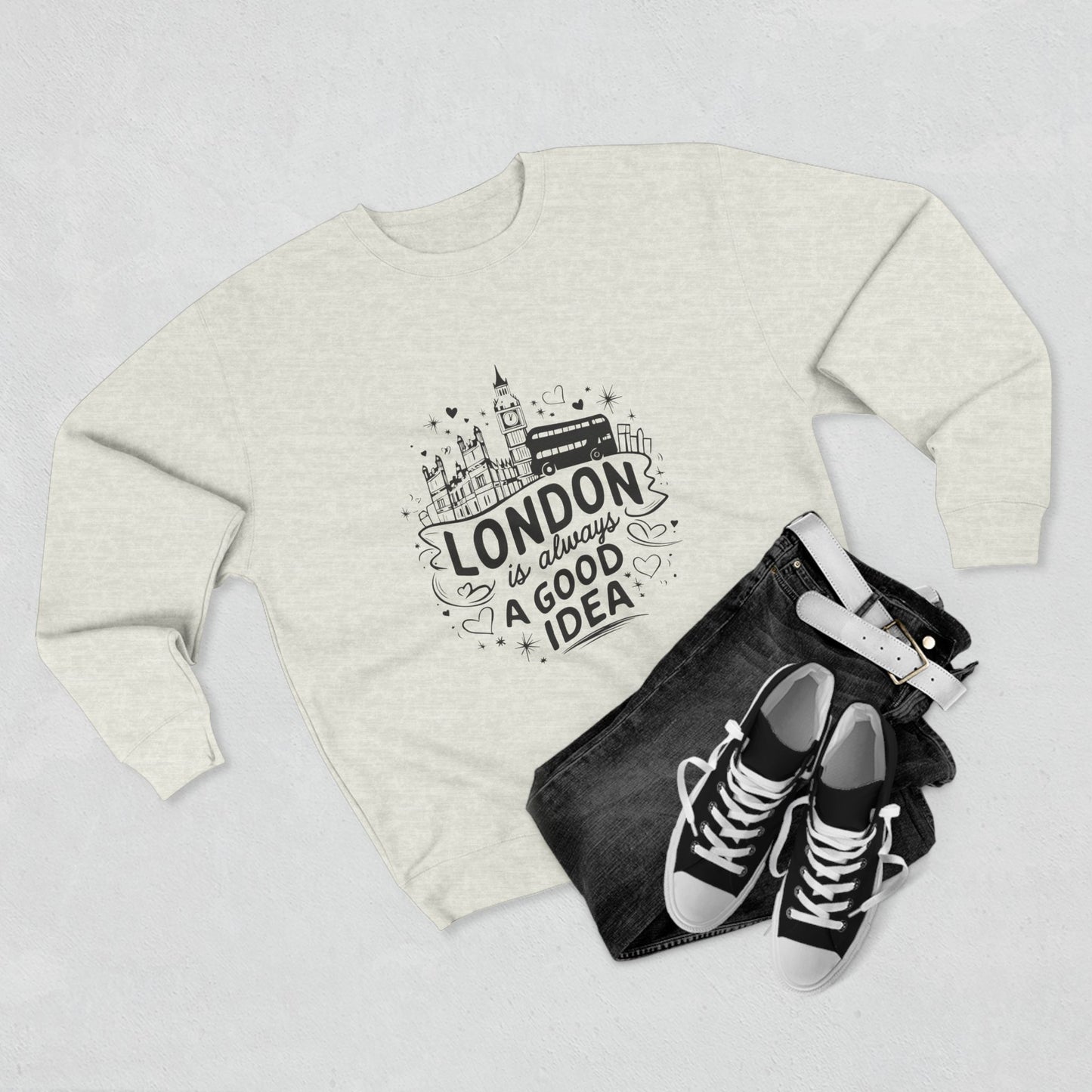 Unisex Crewneck Sweatshirt - London is always a good idea