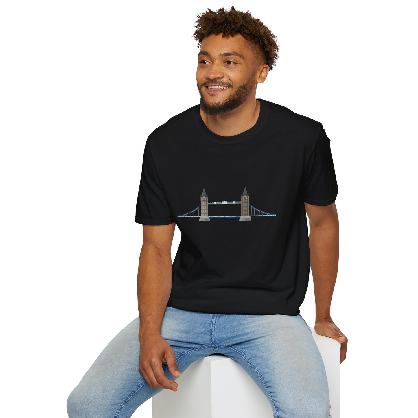 Tower Bridge - Iconic London Landmark Classy Unisex Softstyle T-Shirt
