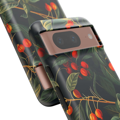 Tough Cases, Floral Phone Case, Nature-Inspired Tech, Unique Gift, Phone Accessory, Botanical Design, Fall Vibes