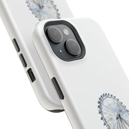 Stylish Magnetic Phone Cases with London Eye Design, Custom Phone Covers, Unique Gift for Travelers, Chic Electronic Accessories