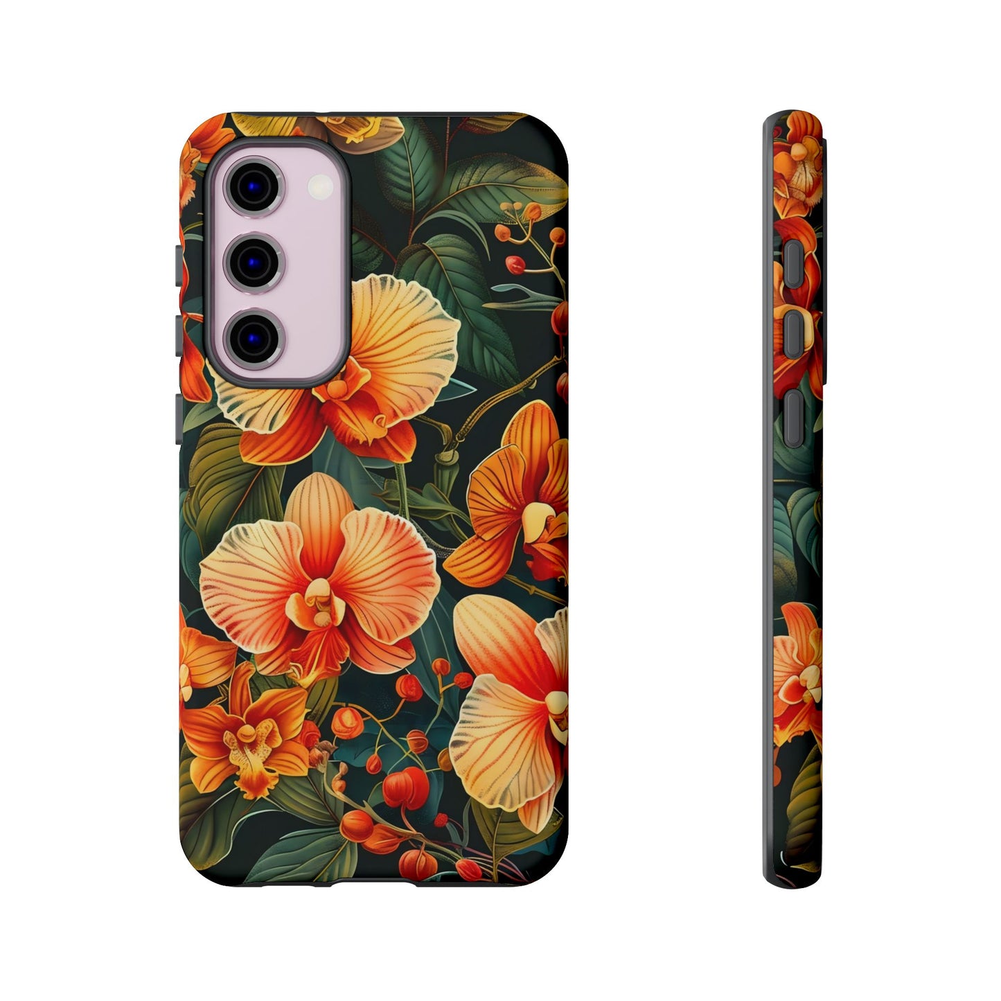 Floral Phone Case - Tough Cases, Protective Cover, Gift for Her, Smartphone Accessory, Floral Design, Nature-Inspired