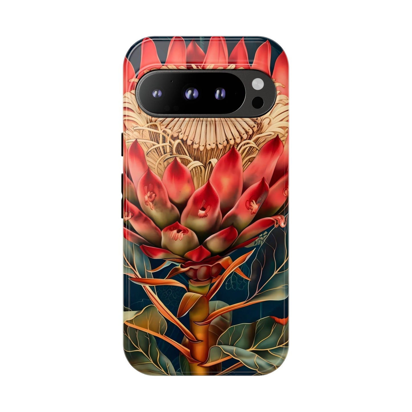 Tough Cases: Vibrant Floral Phone Case, Tough Phone Covers, Floral Art Cases, Nature Design Accessories, Gift for Nature Lovers