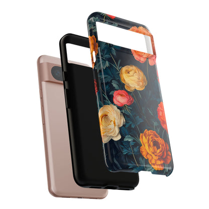 Floral Phone Case, Tough Cases for Phone Protection, Gift for Flower Lovers, Floral Designs, Spring Decor