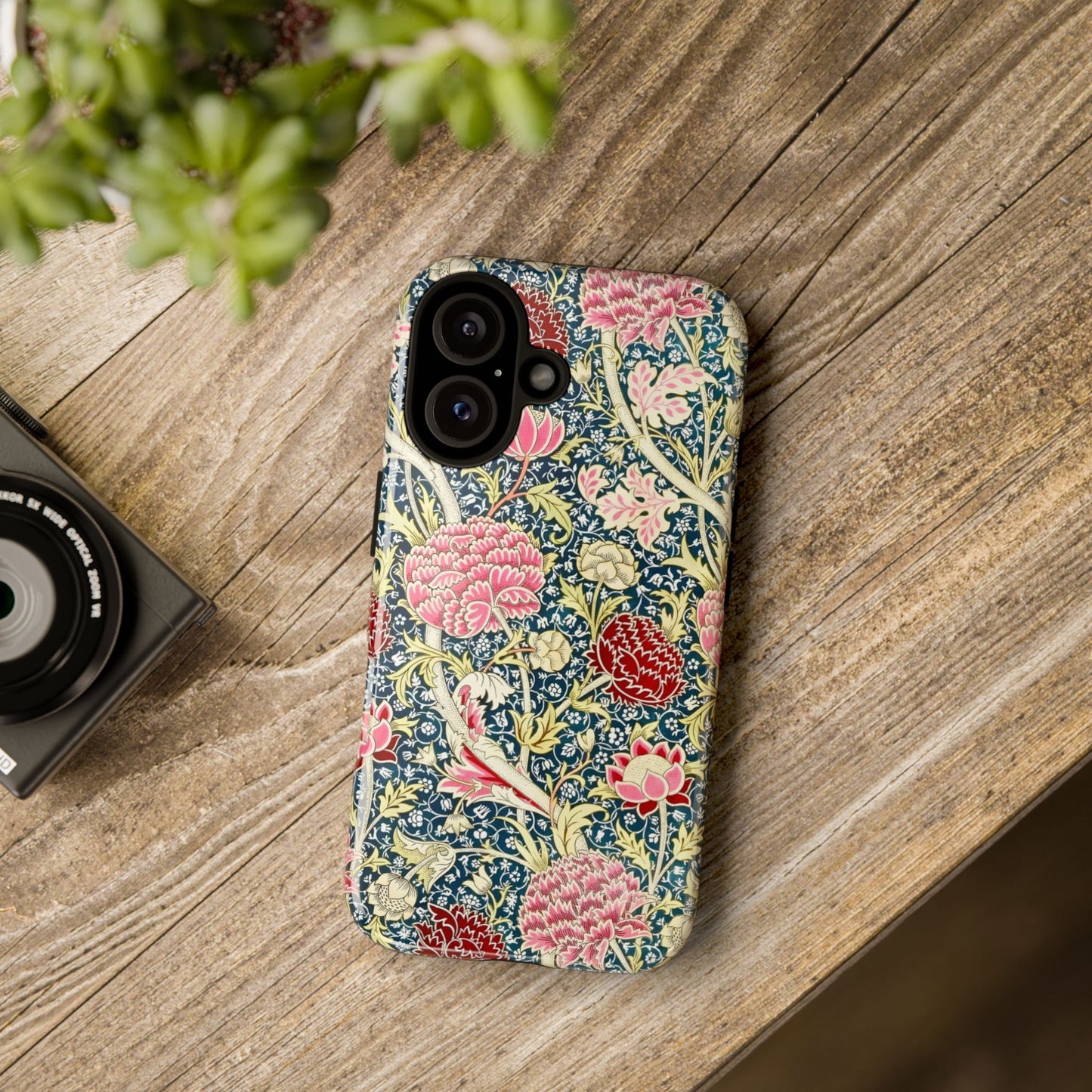 Floral Phone Case, Tough Cases, Durable Phone Cover, Stylish Phone Protector, Gift Idea for Nature Lovers, Floral Pattern Tech Accessories