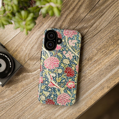 Floral Phone Case, Tough Cases, Durable Phone Cover, Stylish Phone Protector, Gift Idea for Nature Lovers, Floral Pattern Tech Accessories
