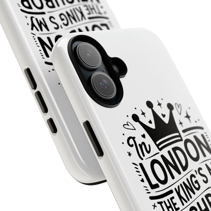 London's Neighbour Phone Case | Royalty Design for Travelers, Gifts for Friends, British Souvenir, Phone Accessory, Stylish Protection