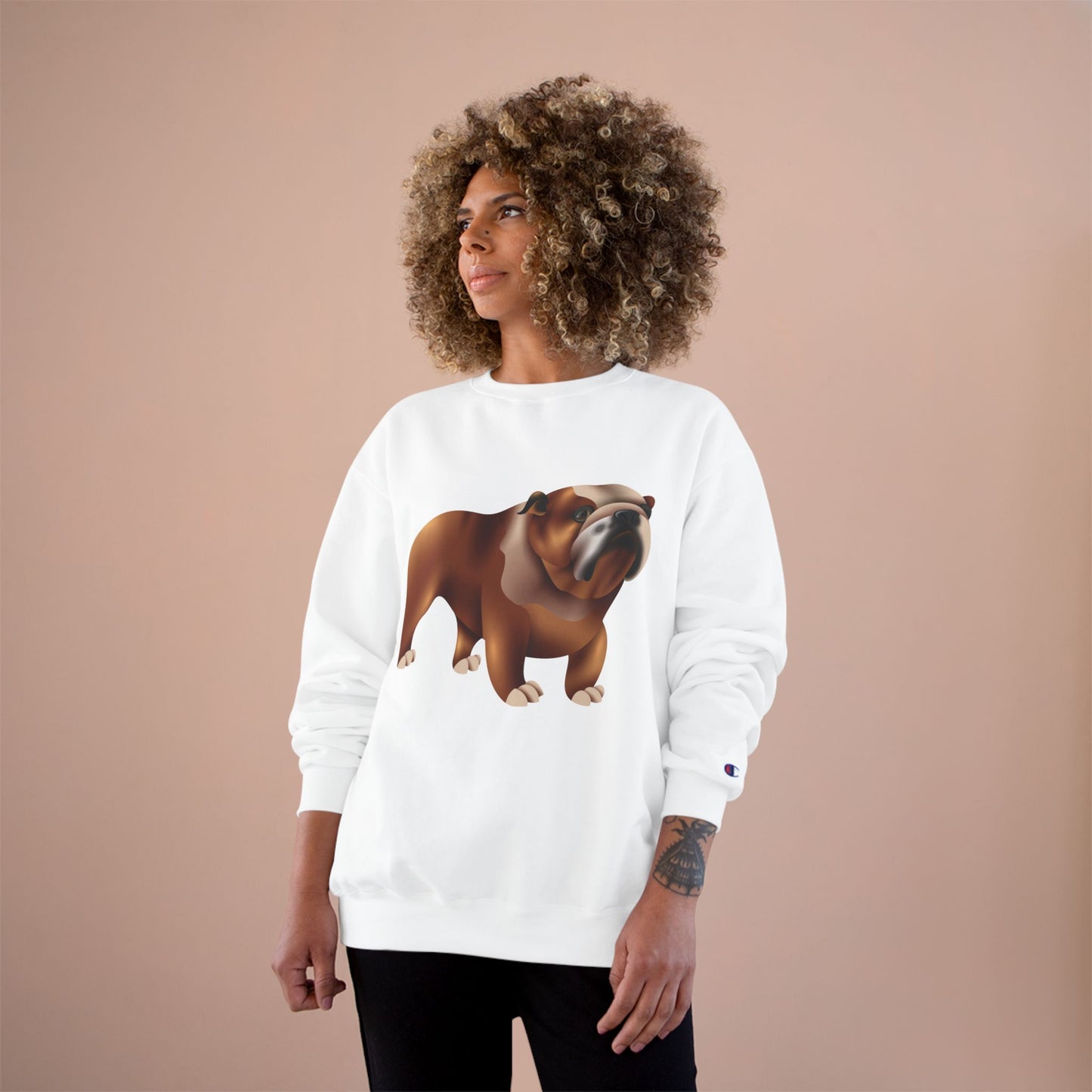 Champion Sweatshirt - Adorable British Dog