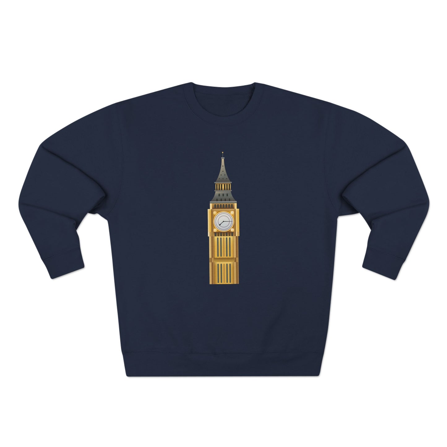 Unisex Crewneck Sweatshirt - Iconic Big Ben Clock Tower