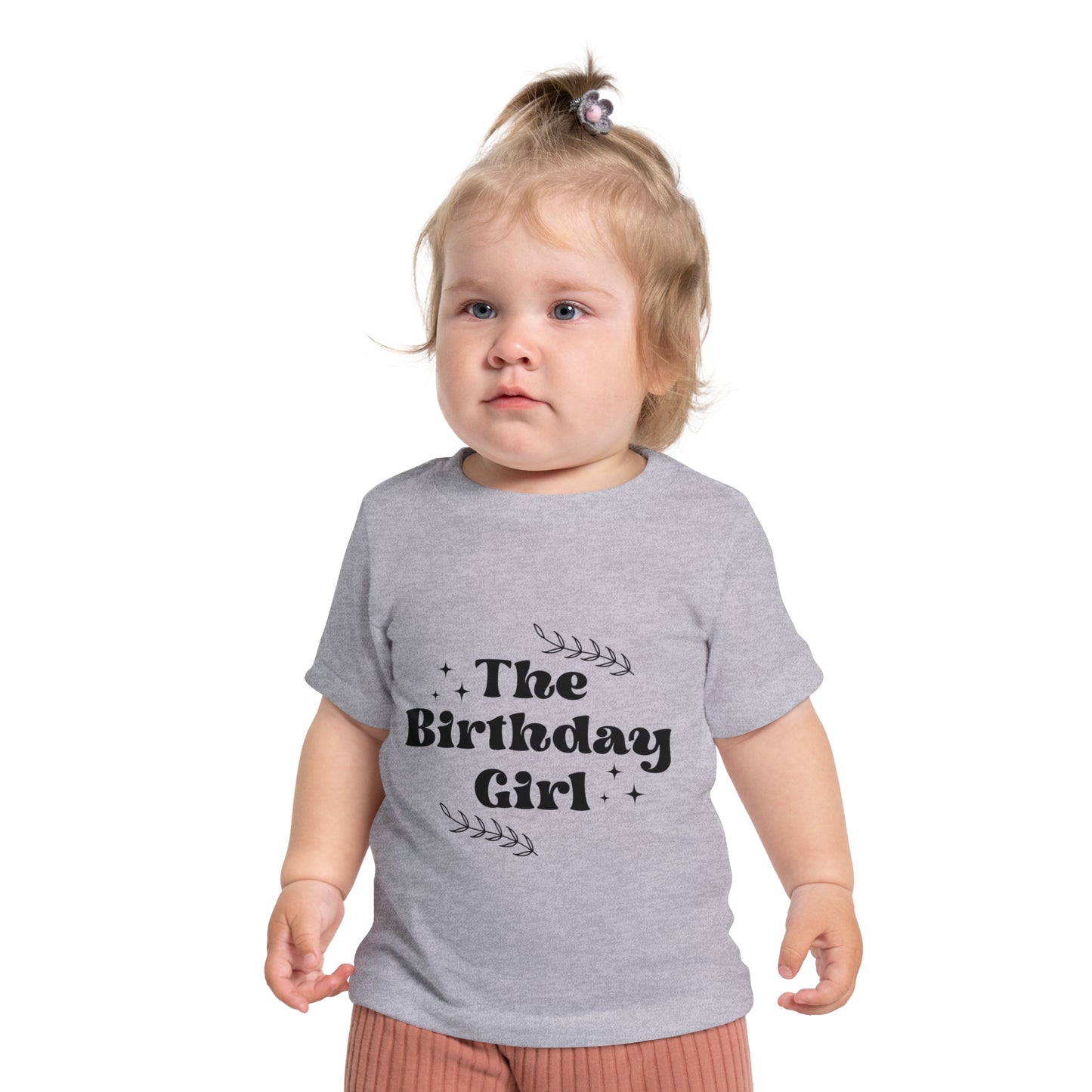 The Birthday Girl Baby T-Shirt - Cute Short Sleeve Tee for Celebrating Special Occasions