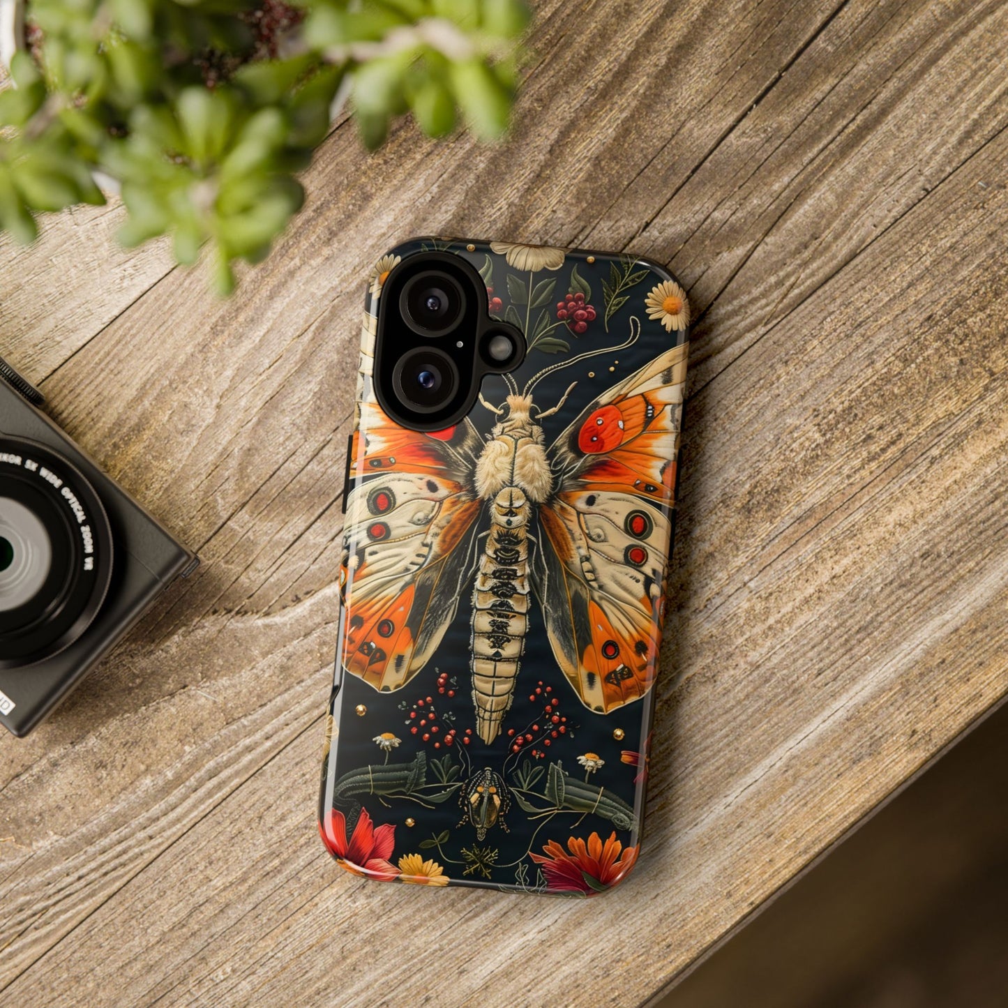 Artistic Butterfly Phone Case for Nature Lovers, Eco-friendly, Gift for Birthdays, Holidays, Unique Cell Phone Accessories