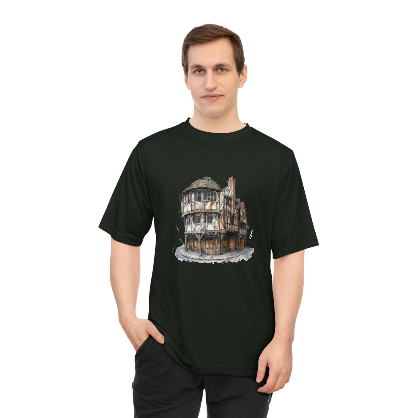 Unisex Zone Performance T-shirt - The Local’s Corner - A Cozy British Pub Experience