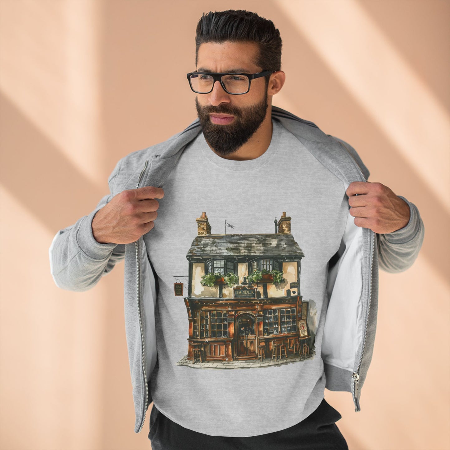 Unisex Crewneck Sweatshirt - British Traditional House